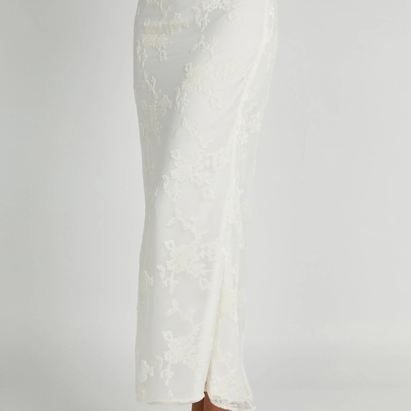 SOLD - Meshki Mona Burnout Velvet Maxi Skirt - Picture 3 of 7